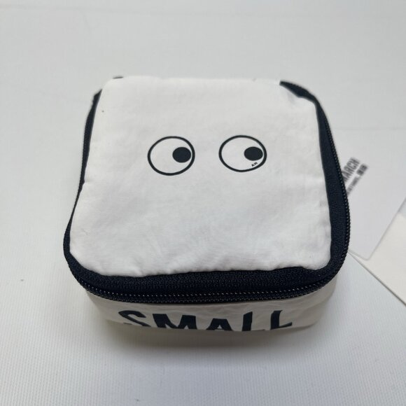 Anya Hindmarch × Uniqlo Mini Square Pouch (White) – Small Size, New with Tags - Picture 1 of 9